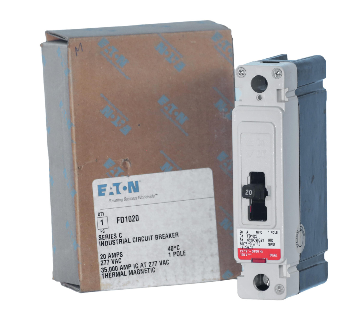 FD1020
35kAIC Rated 20 Amp, New