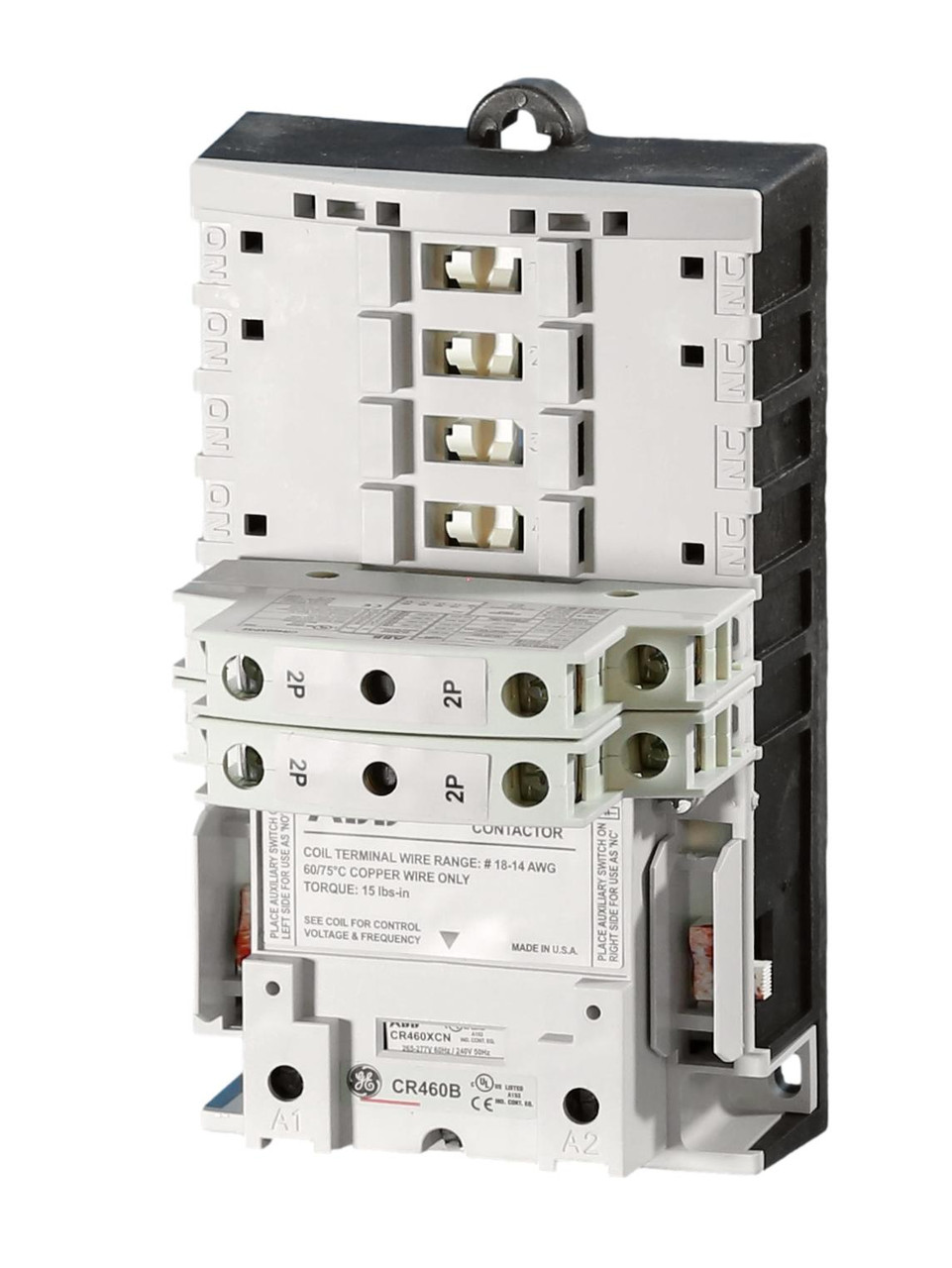 CR463L40ANA
Electrically Held Lighting Contactor