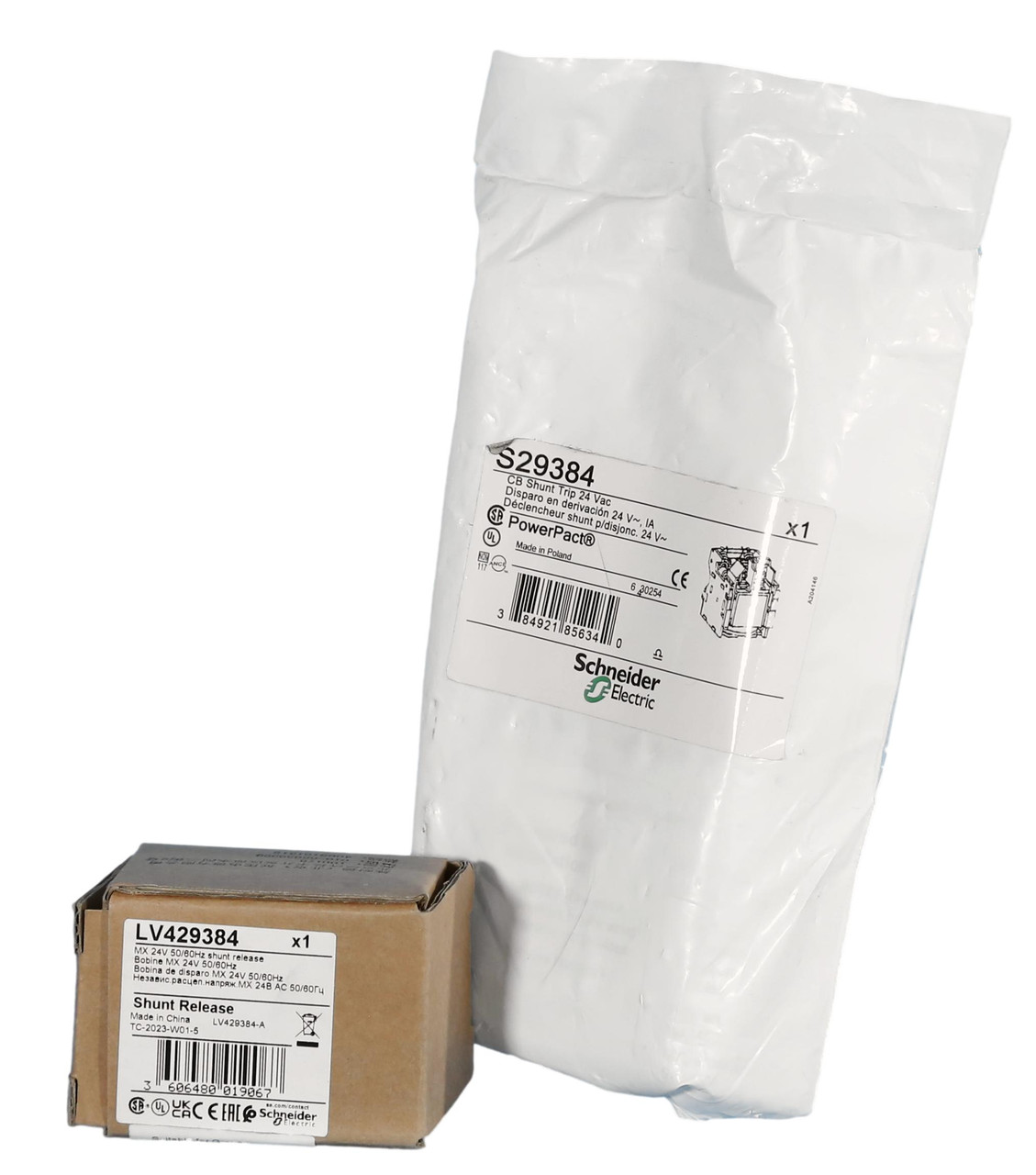 S29384 CB Shunt Trip Release Device, 24VAC Operate - Breaker Outlet