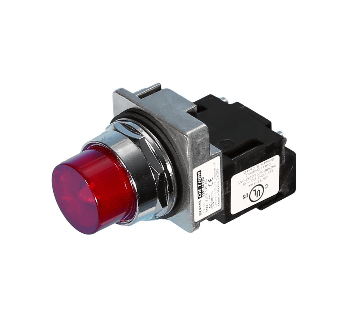 52PL4E2XB Red Indicator Light by Siemens - Breaker Outlet