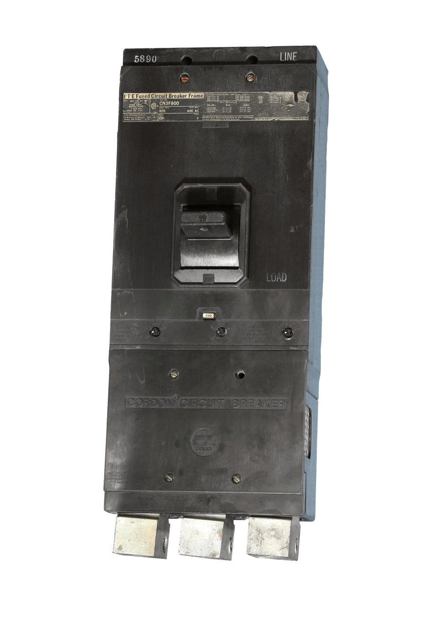 CN3F800, CN3B500 Cordon Integrally Fused ITE ETC Circuit Breaker