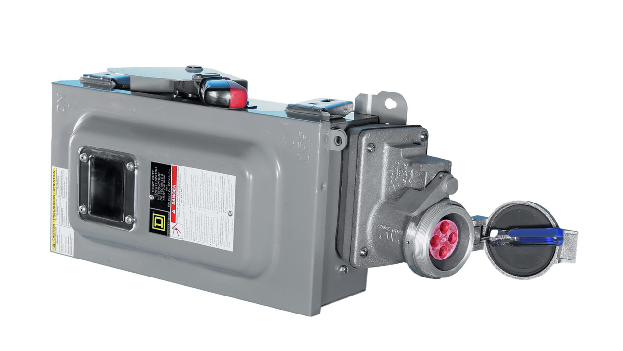 New CH361WC Outdoor Safety Switch w/Receptacle & VisiPacT Safety