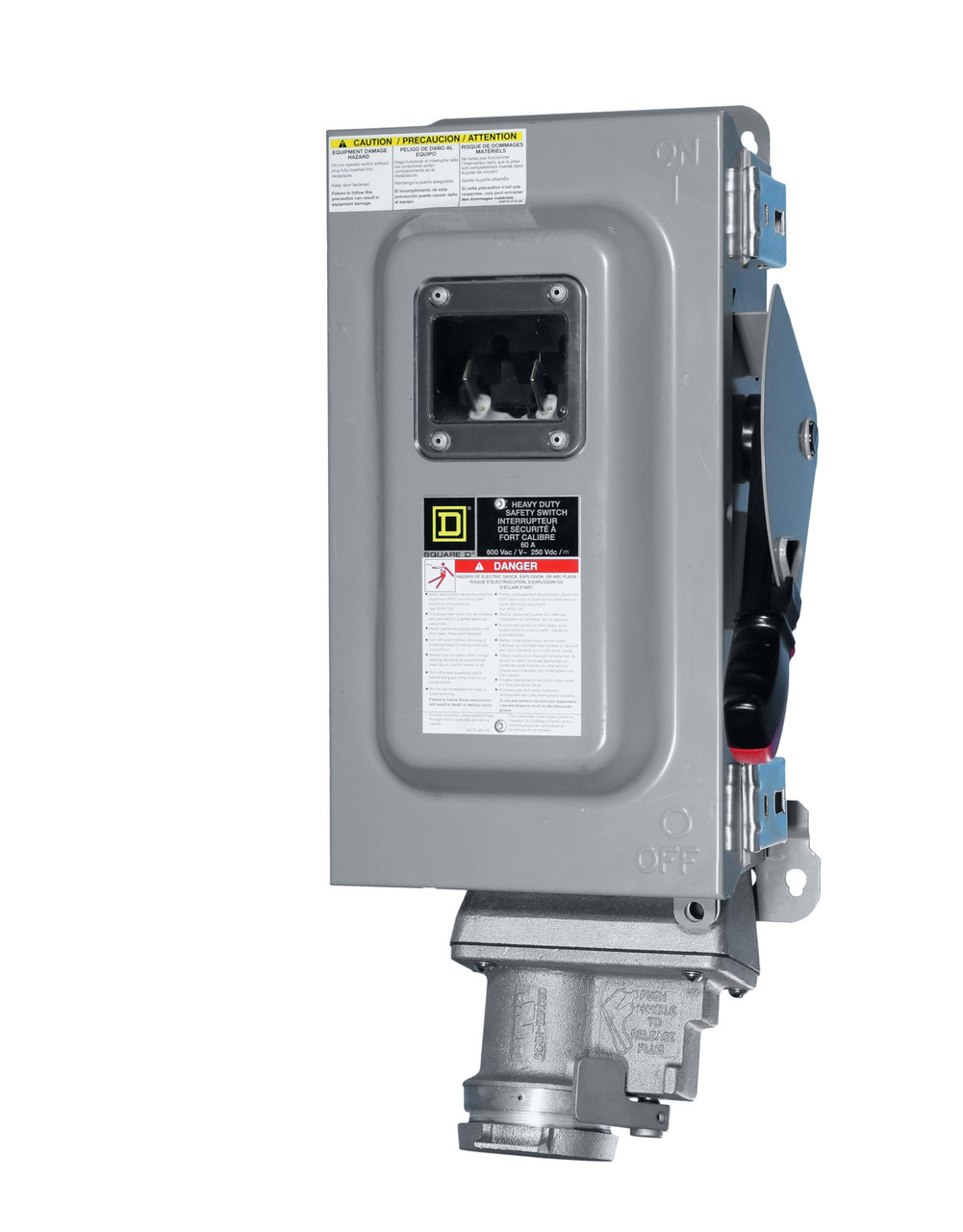 New CH361WC Outdoor Safety Switch w/Receptacle & VisiPacT Safety