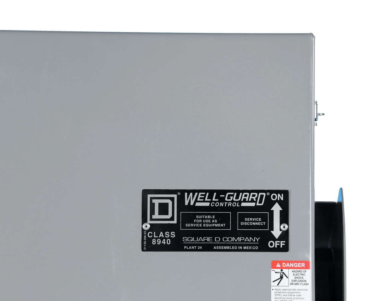 Square D Fused Size-2 Pump Panel w/Motor Logic Overload & more