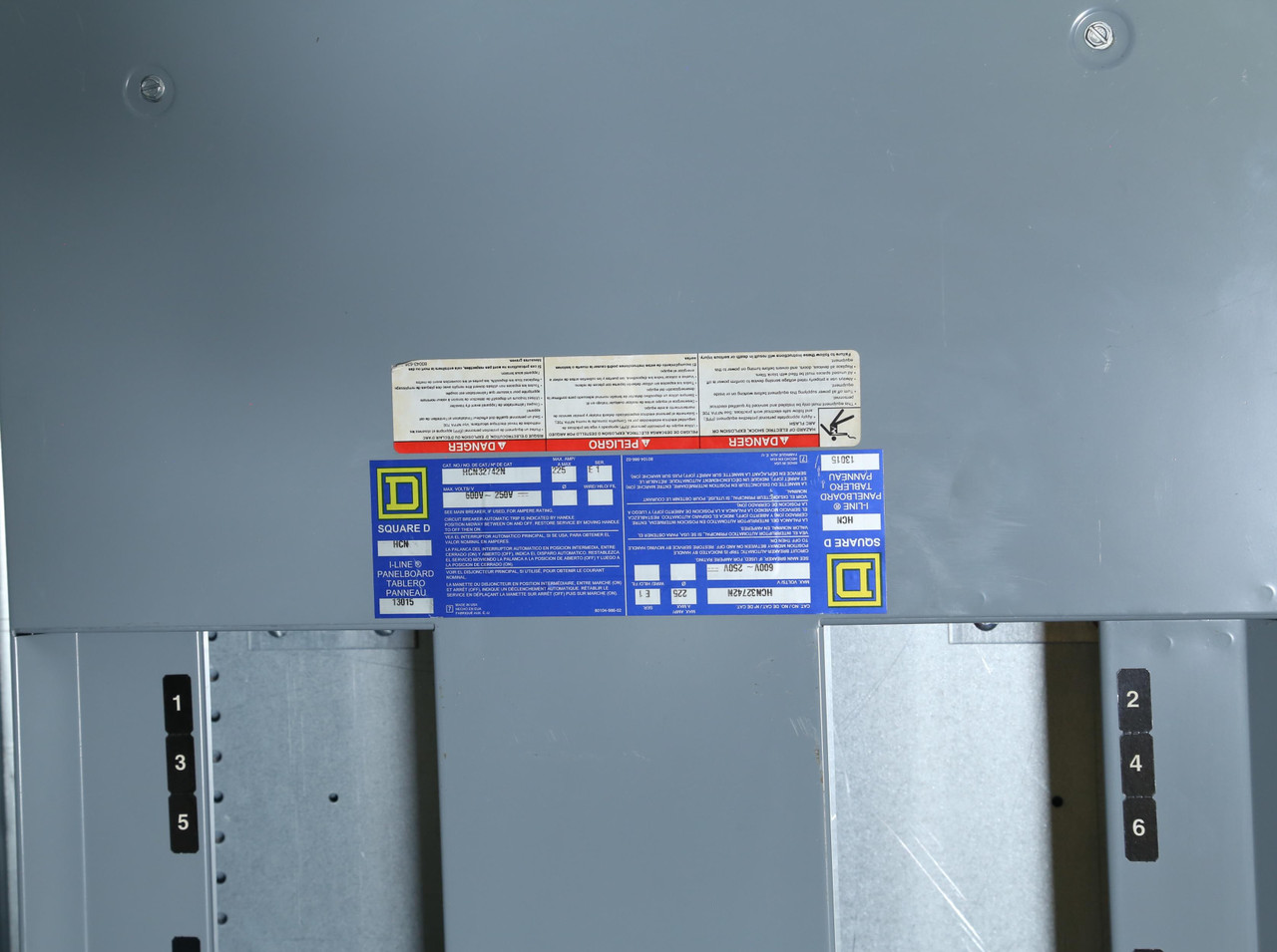 MLO 225A I-LINE Panelboard, 600VAC, HCN32742N, Square D