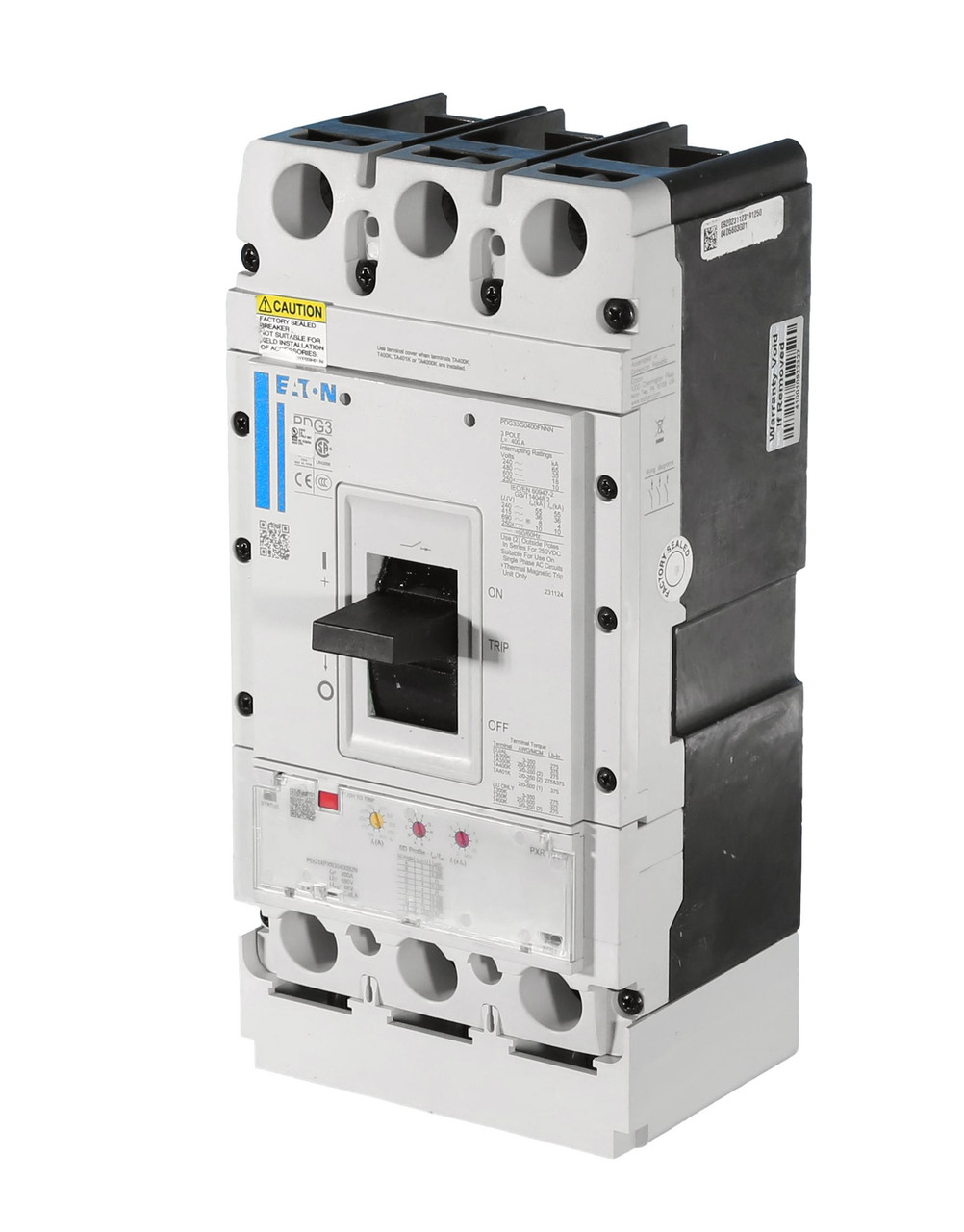 PDG33G0400B2NL
PXR10 LSI w/Relays---New
