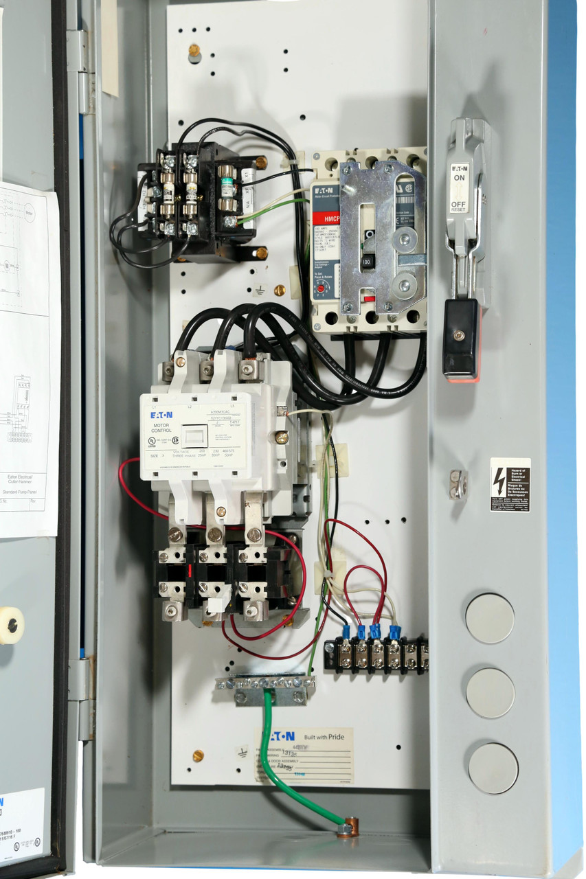 Cutler-Hammer Pump Panel
Size-3