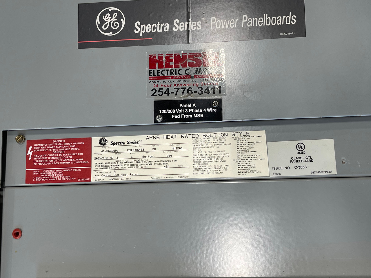 Spectra 1200A Panelboard Includes Main Breaker
SKHA36AT1200-Main, Indoor Enclosure Unit Spectra 1200A Panelboard Includes Main Breaker
SKHA36AT1200-Main, Indoor Enclosure Unit