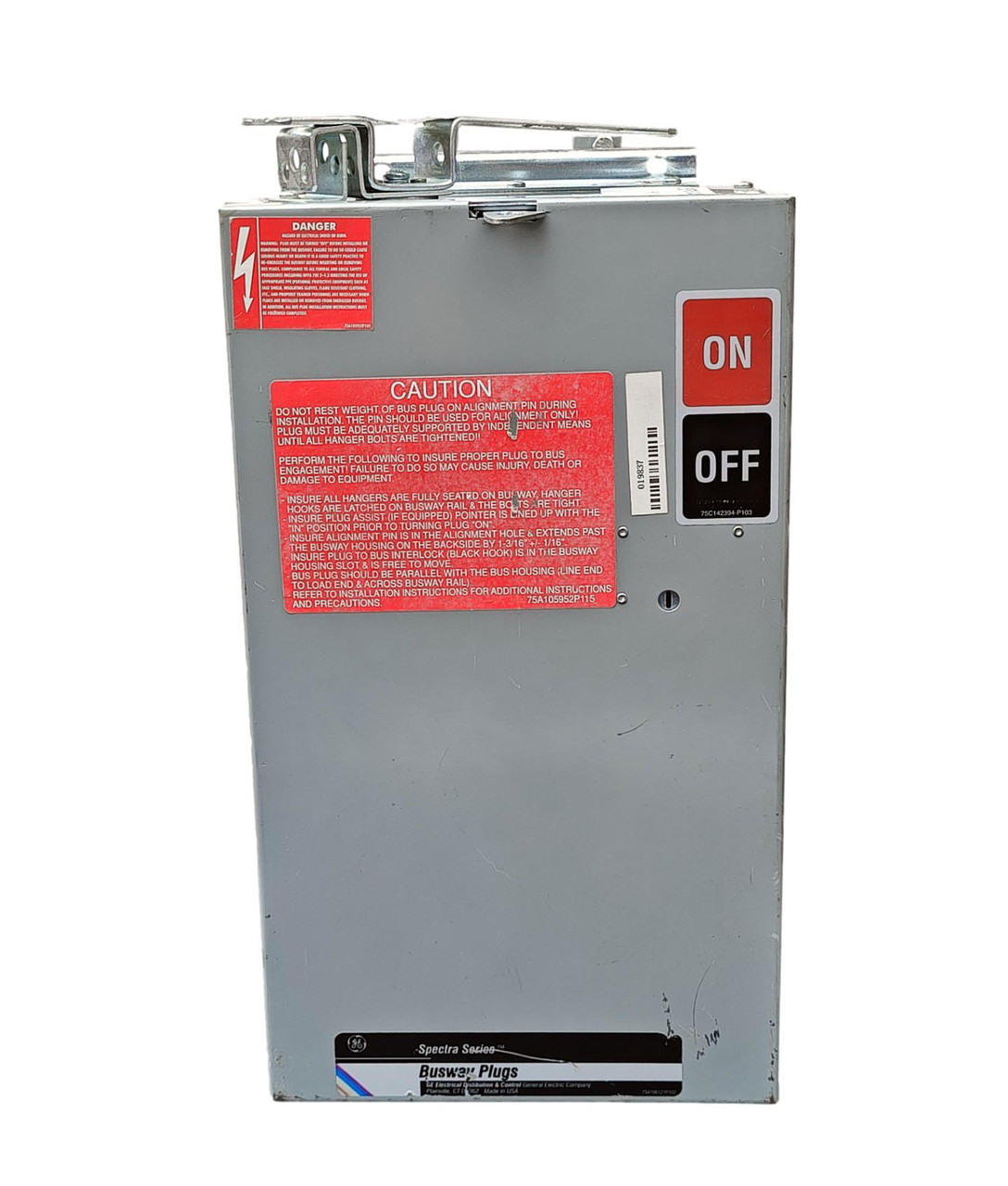 SB362WGRT0401 60A GE Spectra Series Fusible Busway