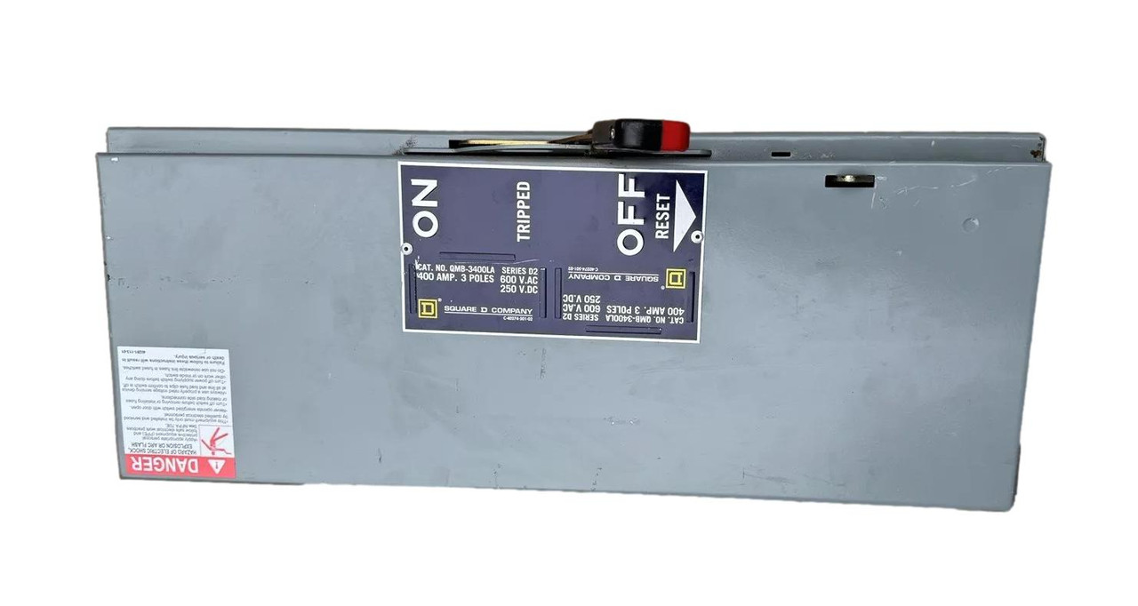 QMB3400LAW
400A Fusible Switch w/400A Circuit Breaker QMB3400LAW
400A Fusible Switch w/400A Circuit Breaker