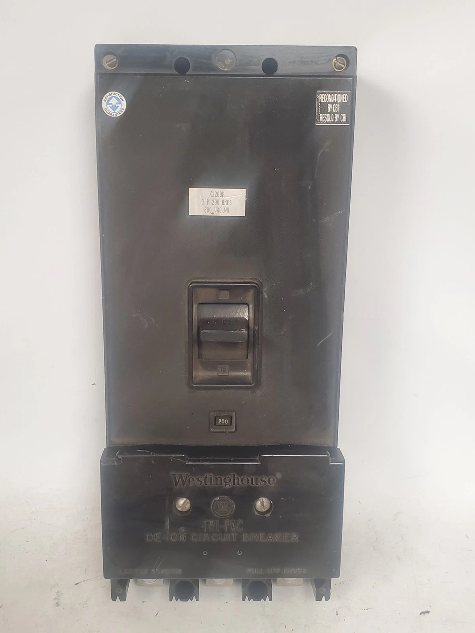 K3150P Obsolete Westinghouse
150 Amp Tri-Pakl Configuration