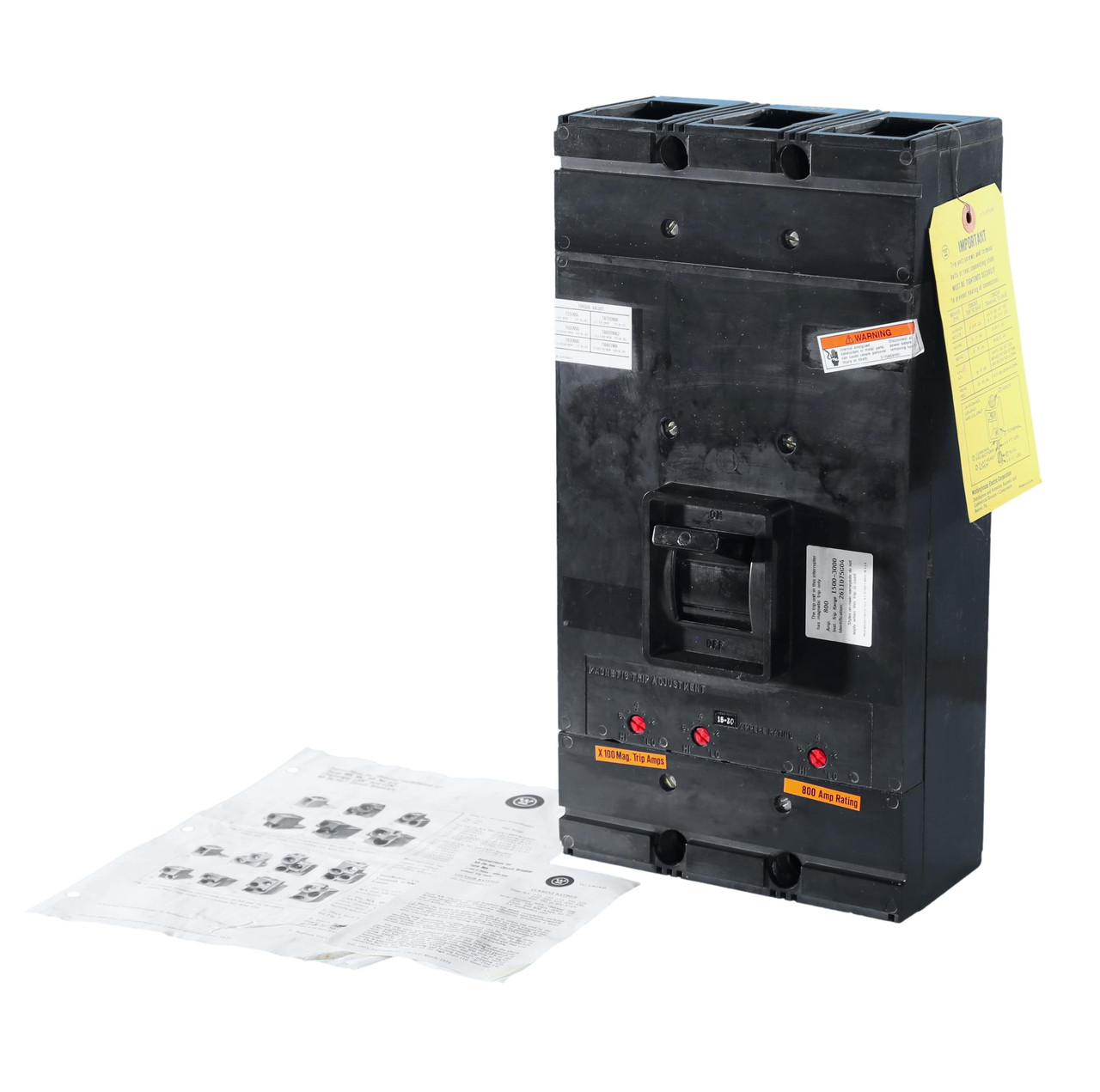 MAM3800 Westinghouse breaker
New MAM3800 Westinghouse breaker
New