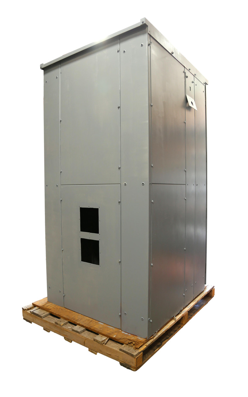 3000 Amp Outdoor Switchboard
View of side and back side