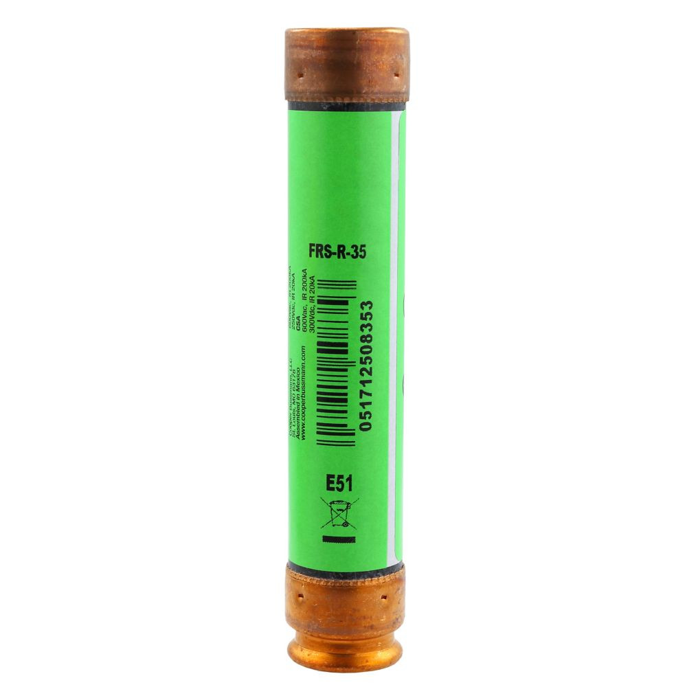 FRS-R-35 Bussmann Time Delay Dual Element Fuse 35A 600V