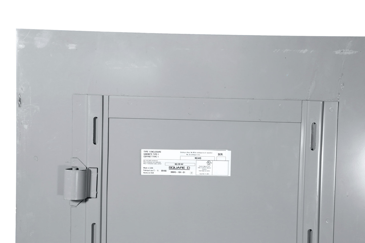 Square D NC44S Panelboard Locking Panel Board Door Cover Square D NC44S Panelboard Locking Panel Board Door Cover