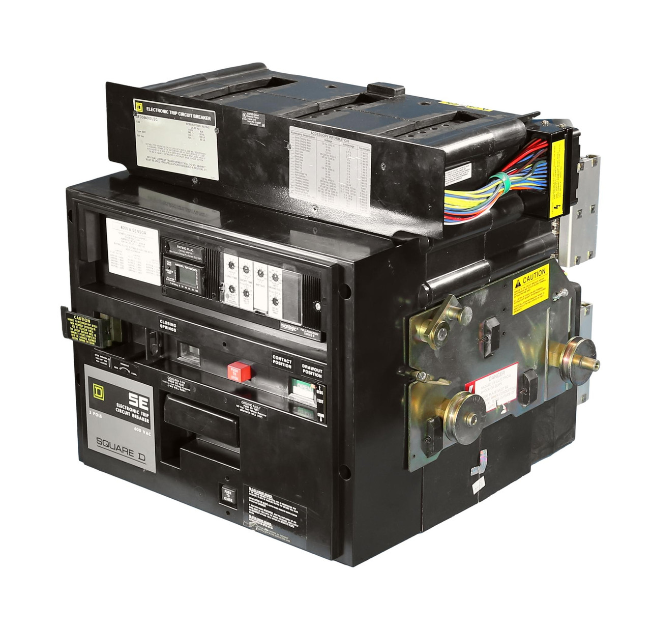 SED364000LSG
Draw-Out Racking
Adjustable Long-Time, Short Time & Ground
4000A Capacity, 4000A Tripping ARP100