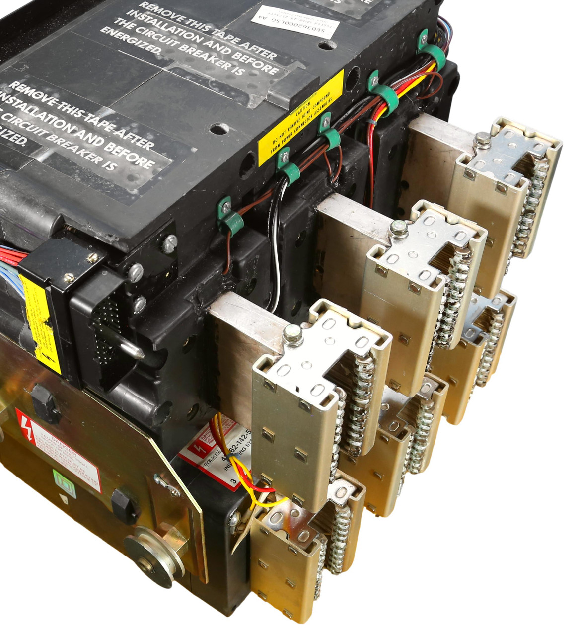 SED362000LSG Micrologic
Closeup view of rear cluster connectors