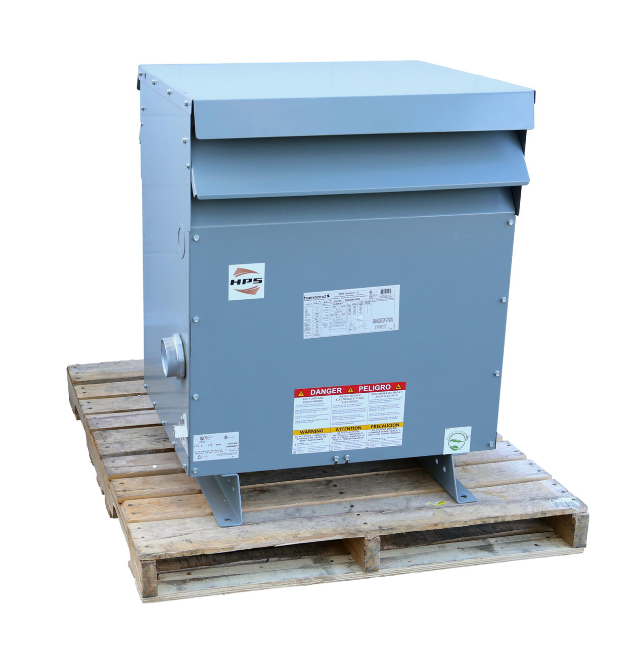 9T83B3874
75 kVA Distribution Transformer
480
208Y/120V