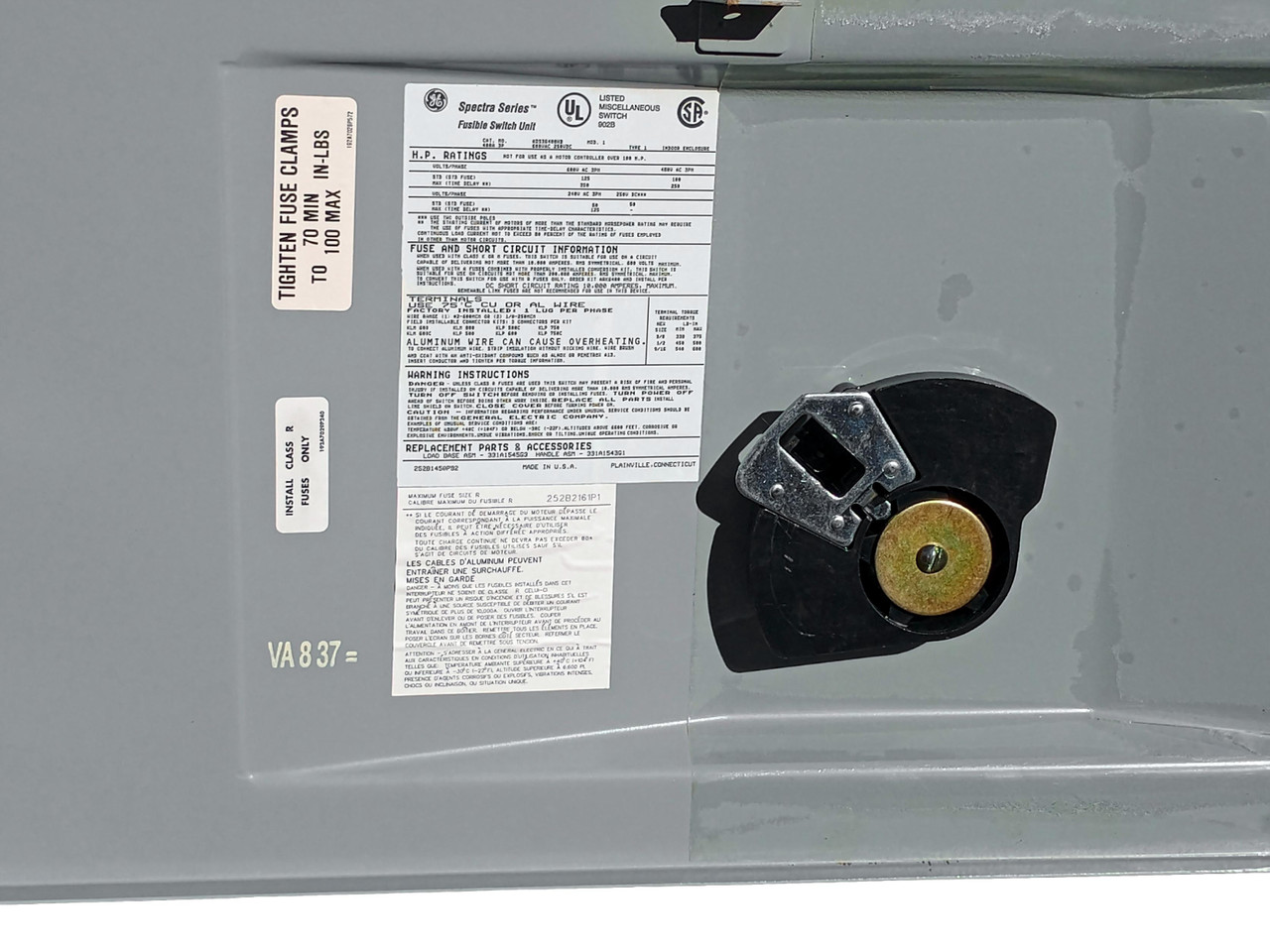 ADS36400HB 400A 600V Fusible