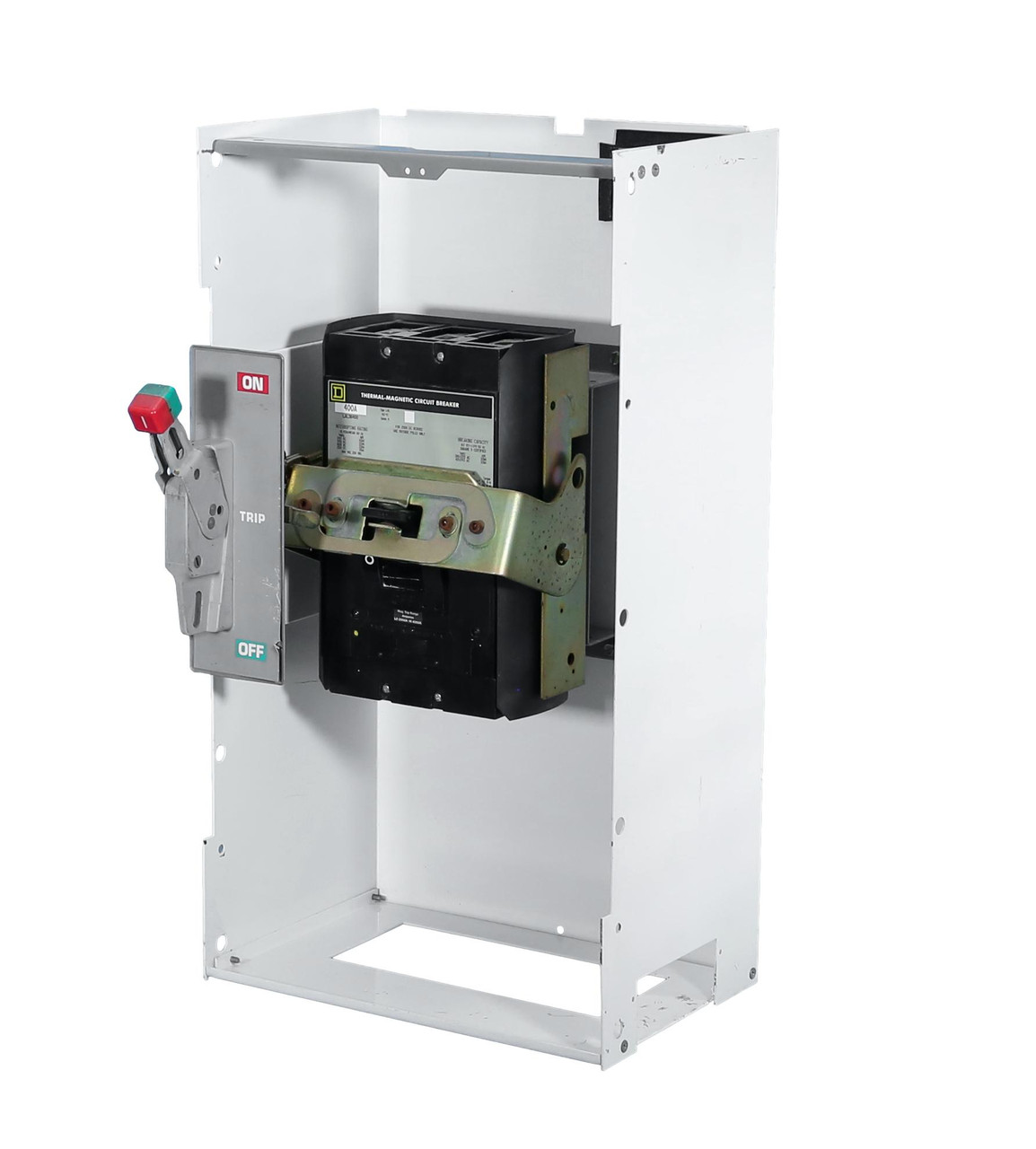 Model 6 Feeder Bucket 27" Door
w/Shelf & 400A LAL36400 Circuit Breaker