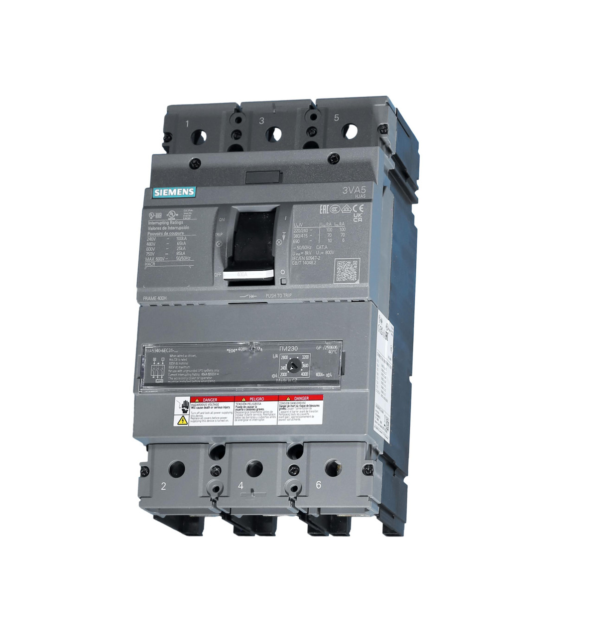 3VA5340-6EC31-0AA0
400A Siemens