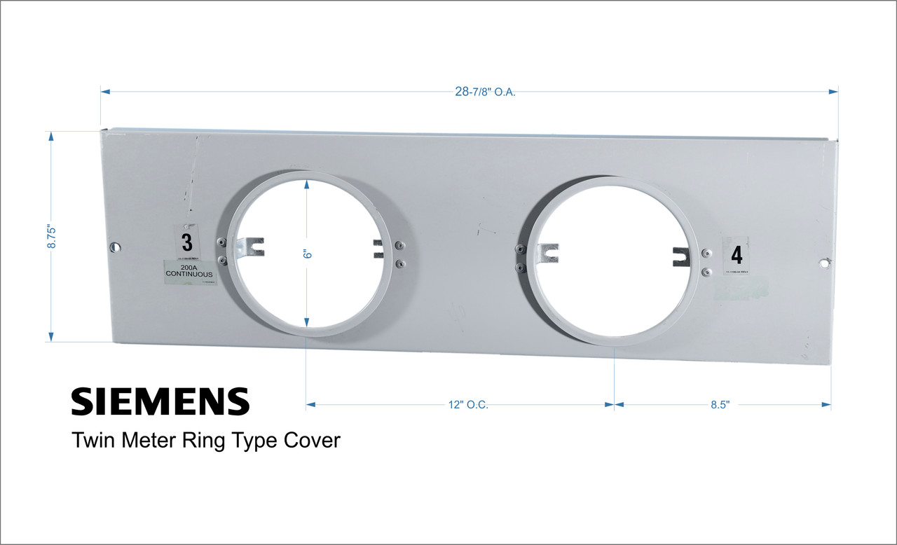 Dual Mount Meter Cover
Ring Type