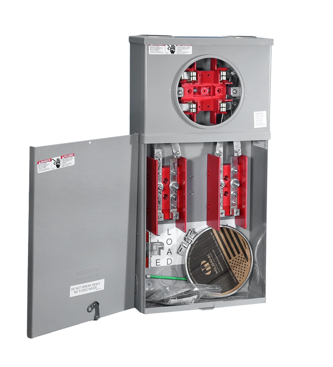 114-TB
100A Ring Type Meter w/Test Block Bypass