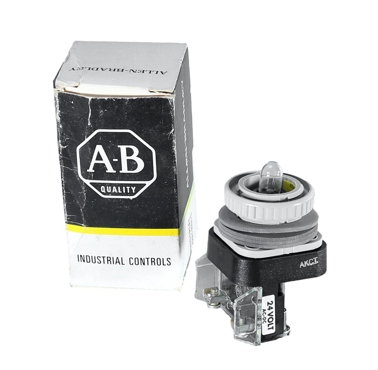800H-QR24R Illuminated Red Cap Pilot Light