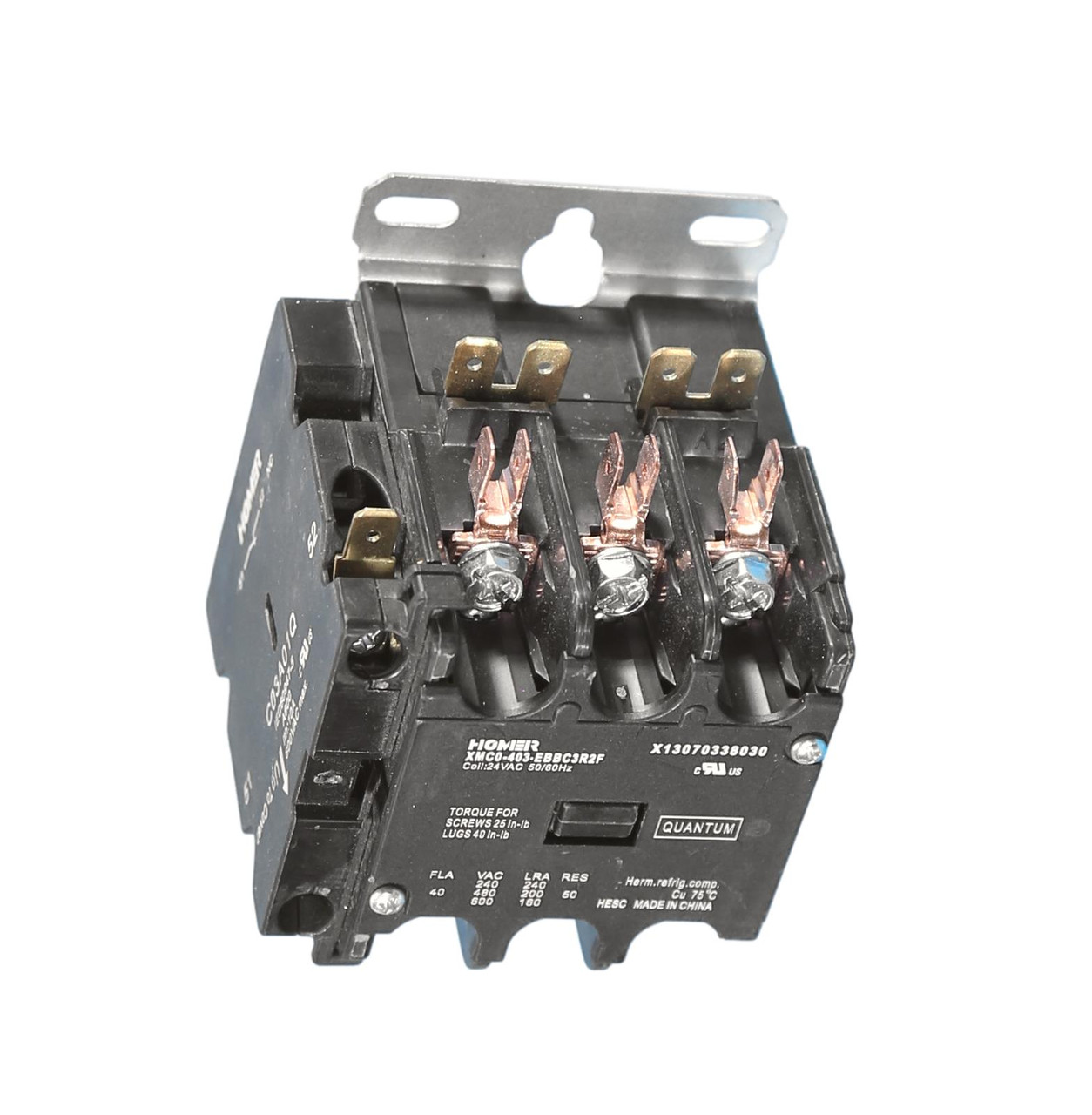 HOMER 40A Definite Purpose Contactor XMCO-403-EBBC3R2F
