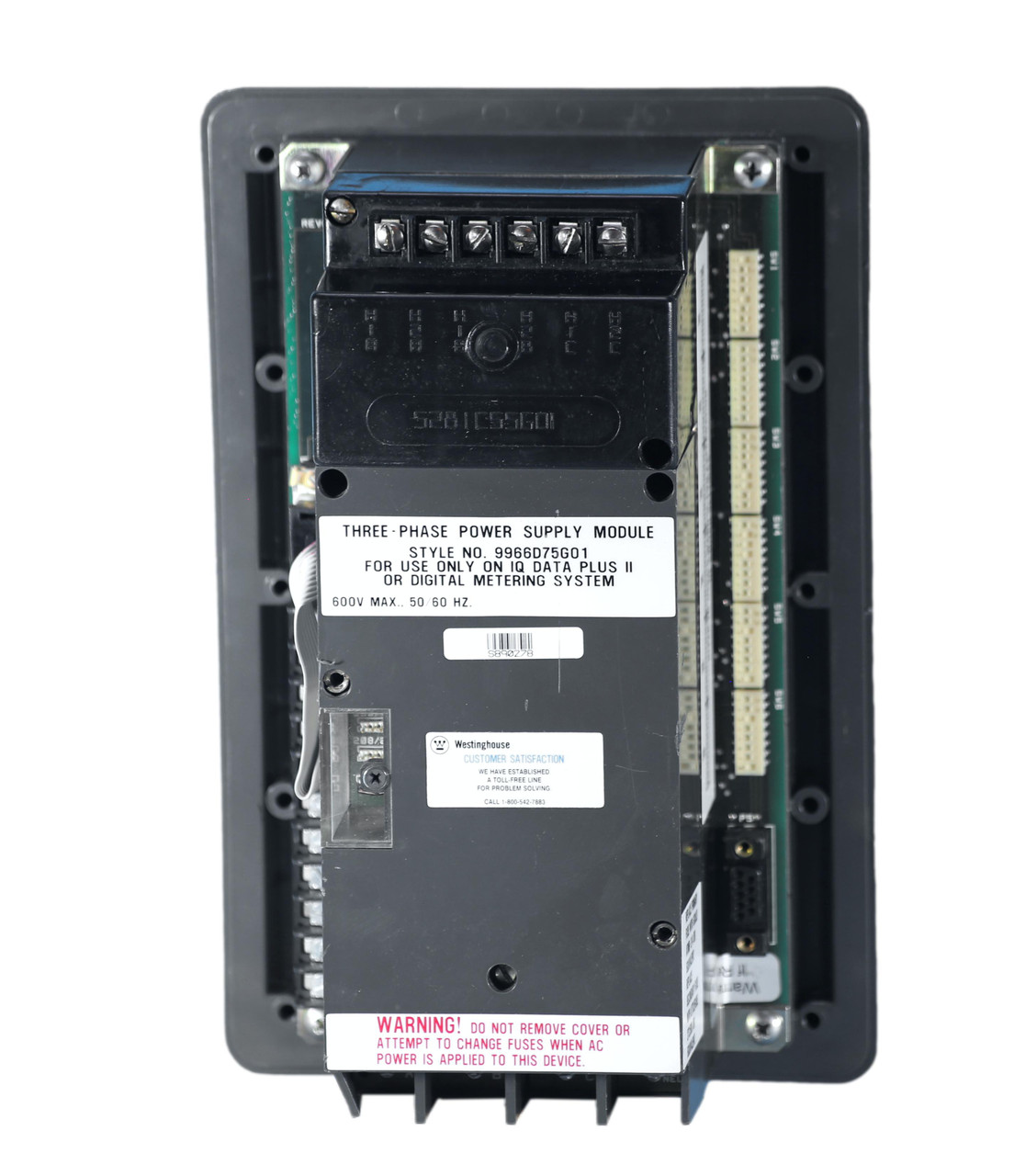 IQ DATA Plus II, Digital Metering
3 Phase System, Westinghouse