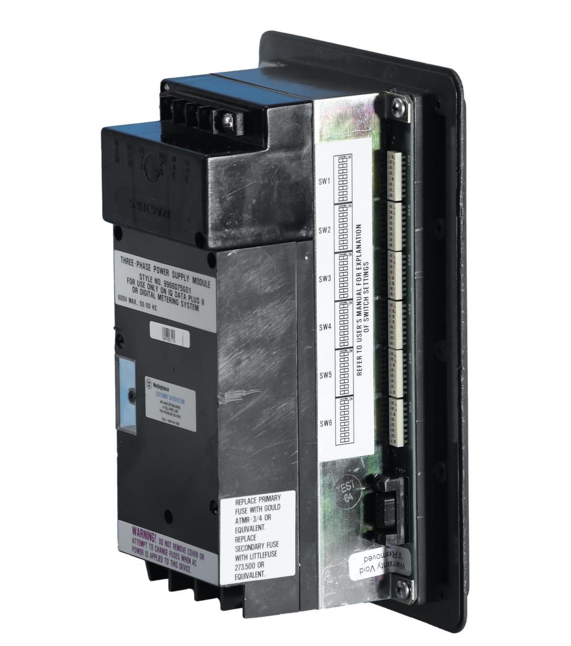 IQ DATA Plus II, Digital Metering
3 Phase System, Westinghouse