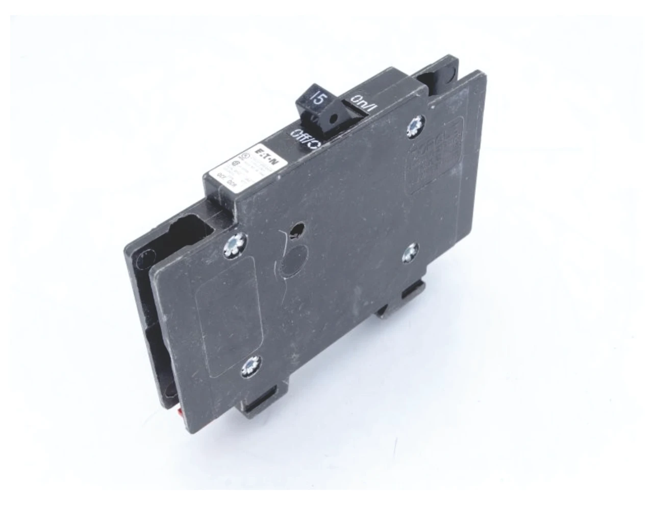 QCR1015 Eaton Feed-Thru Type Circuit Breaker, 15 Amp