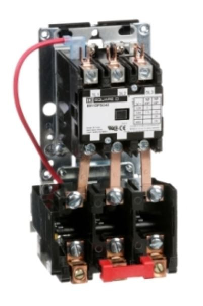 8911DPSO43V02
Definite Purpose Contactor  w/Melting Alloys, 25Hp, 3 Pole, 120V