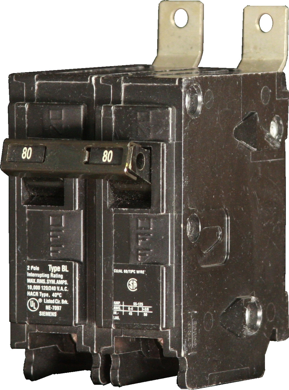 B250 Bolt-on type for panelboard use.