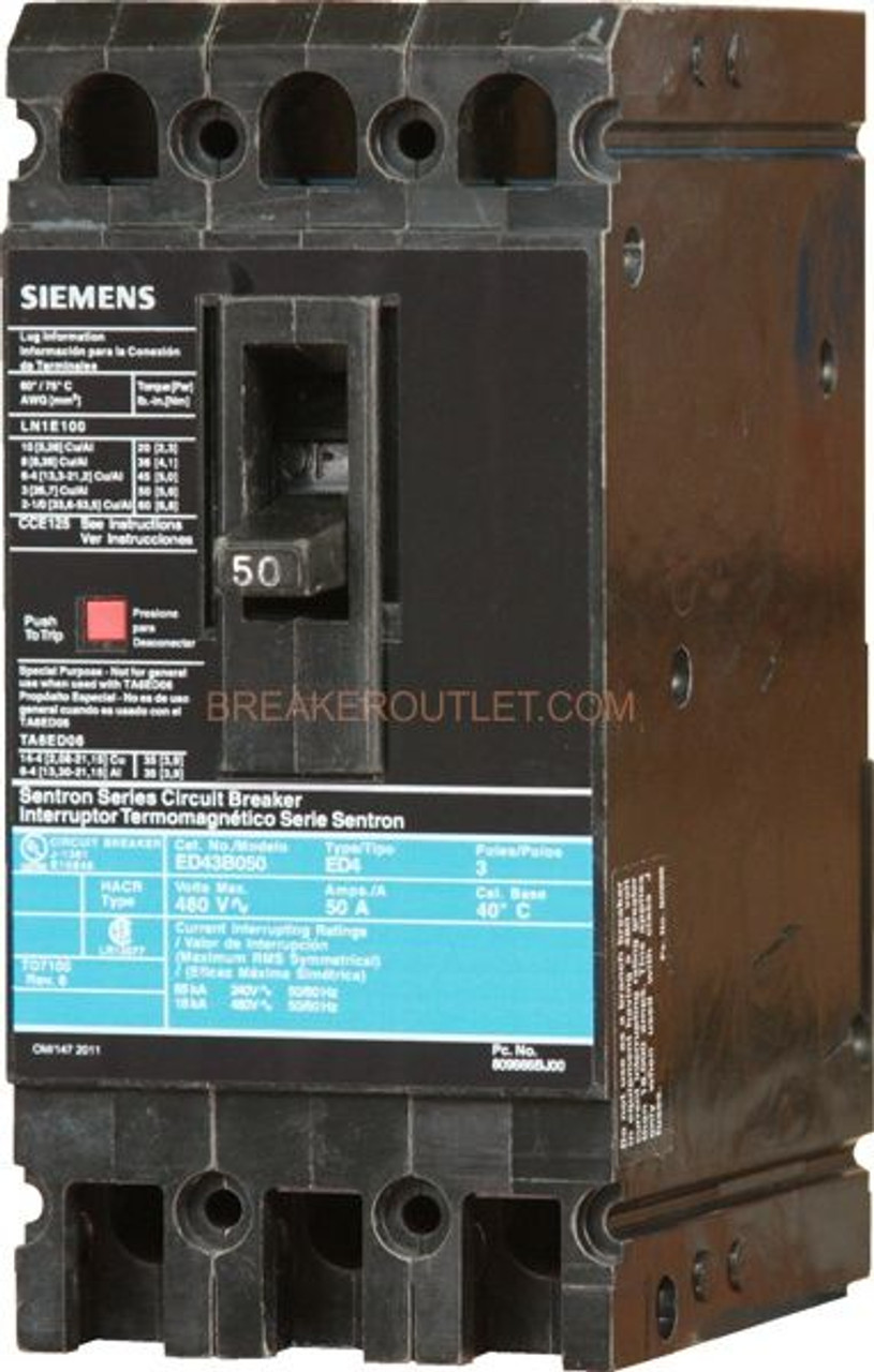 ED63B060 Sentron Breaker