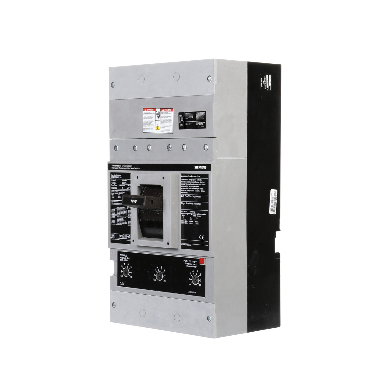 HNXD63B120H Siemens High Interrupting Circuit Breaker