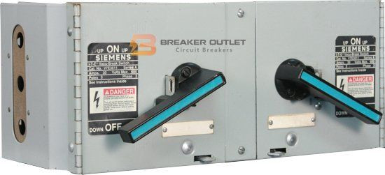 Re-certified V7E3611 Siemens ITE Twin 30A Vacu-Break Fusible