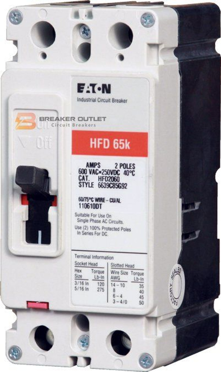 FD2060 Eaton / Cutler-Hammer Circuit Breaker