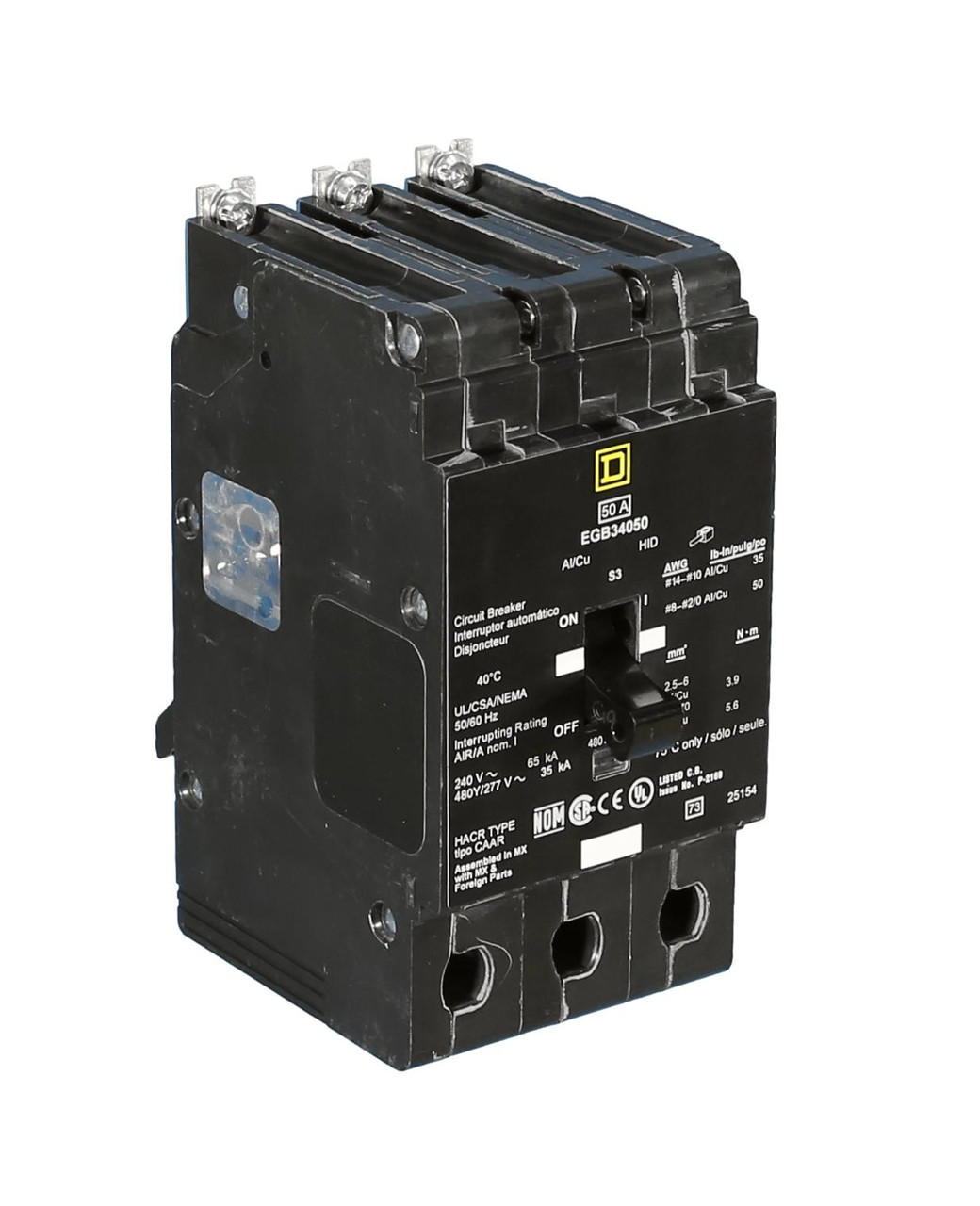 EGB34035
35A, 3 Pole