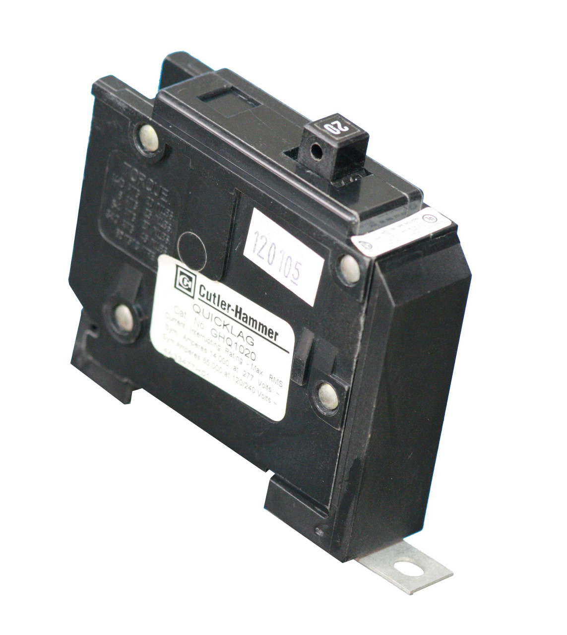 GHQ1020
1 Pole 20A Cutler Hammer