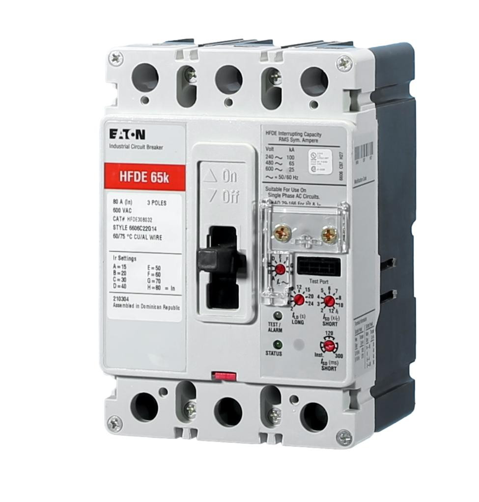 Eaton HFDE308032 Electronic Circuit Breaker w/ Adjustable Amps