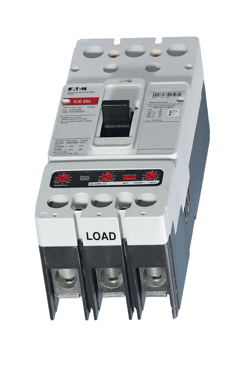 HJD3125 Complete 125A Circuit Breaker
Includes Load Lugs