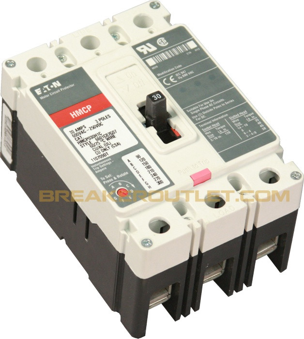 HMCP030H1C 30 Amp HMCP, Motor Circuit Protector