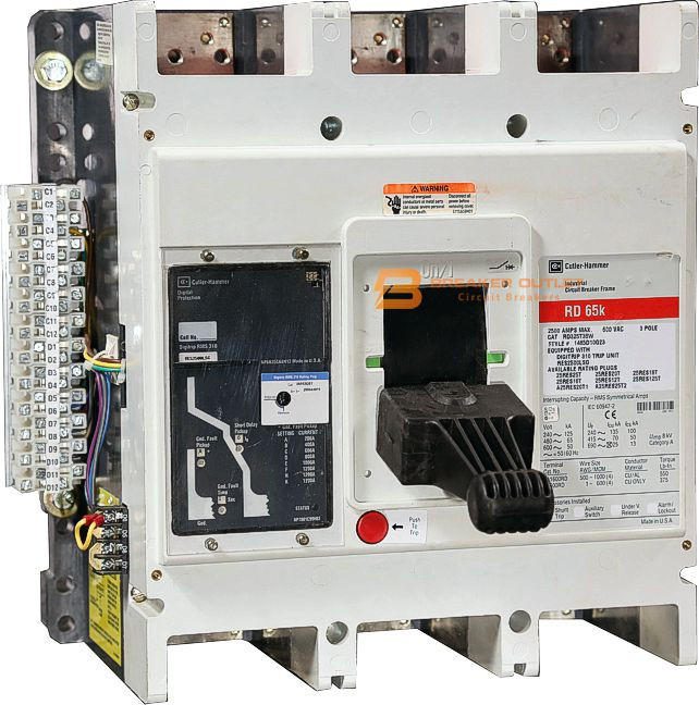 RD325T33W Insulated Case Circuit Breaker
2500 Amp Continuous