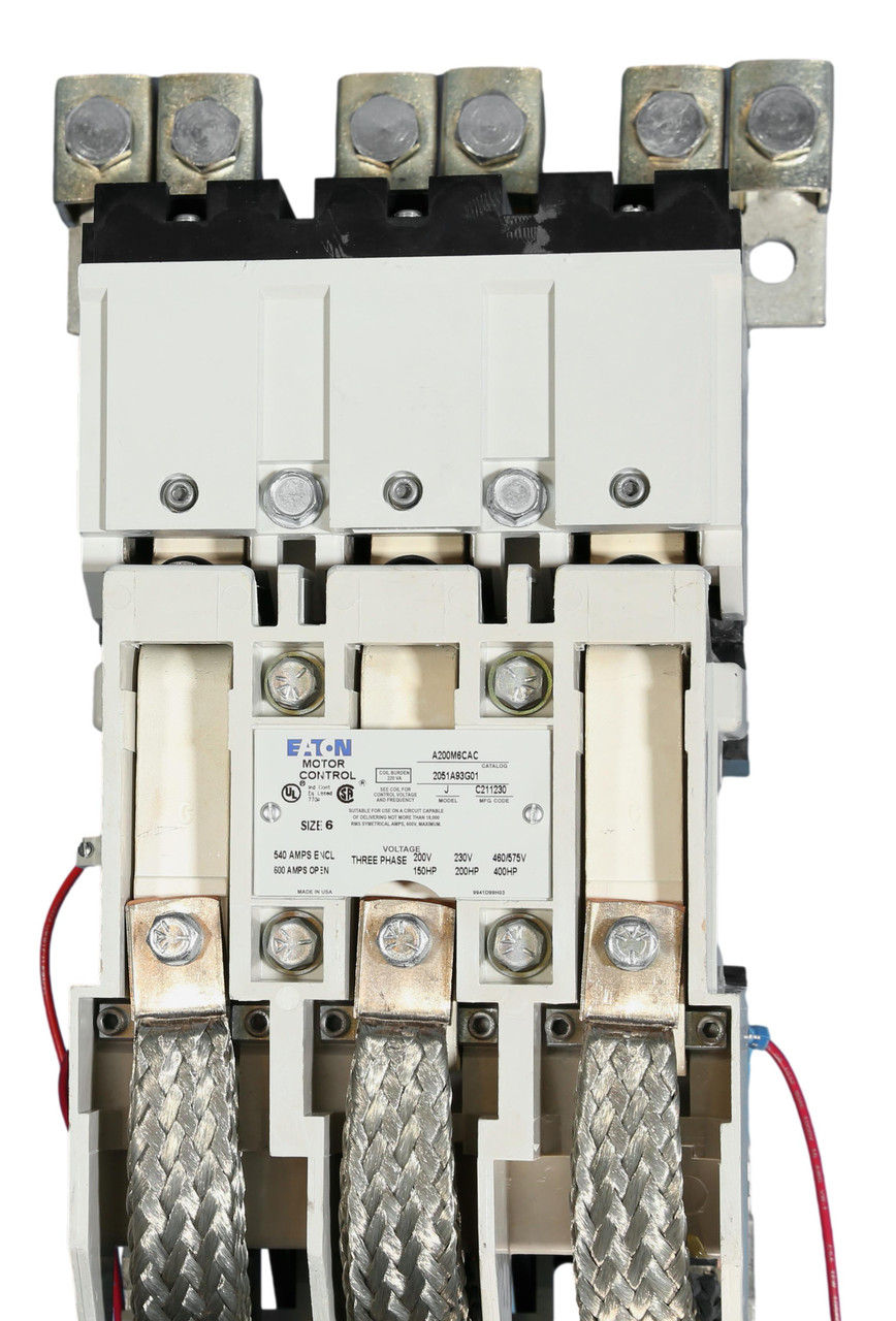 A200M6CAC
Brand New, NEMA Size 6 Starter