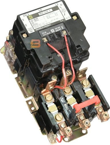 8536SEG1 Open Size-3 Square D Motor Starter - Breaker Outlet
