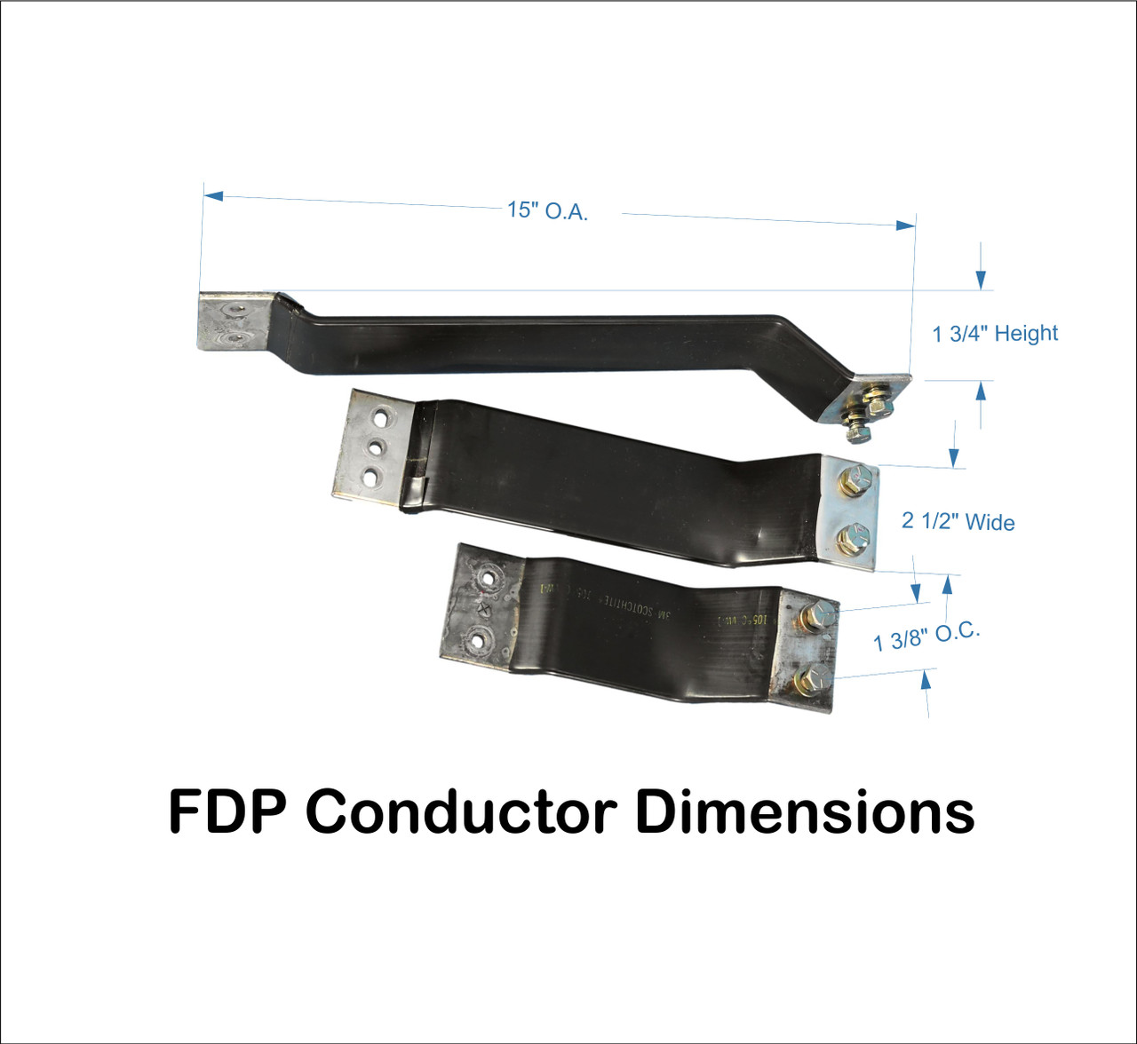 Included -Conductors to mount to bus
