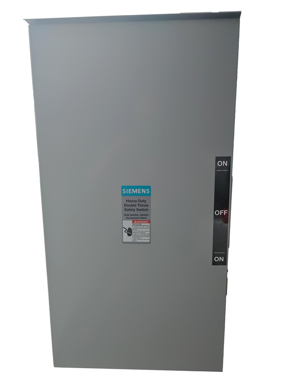 400 Amp Double Throw, Outdoor Non-Fusible Switch 600V, DTNF365R
