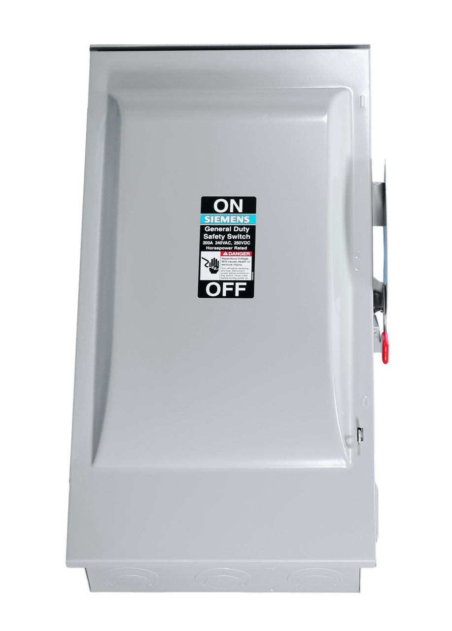 GF324NR Outdoor Fusible Safety Switch 200A