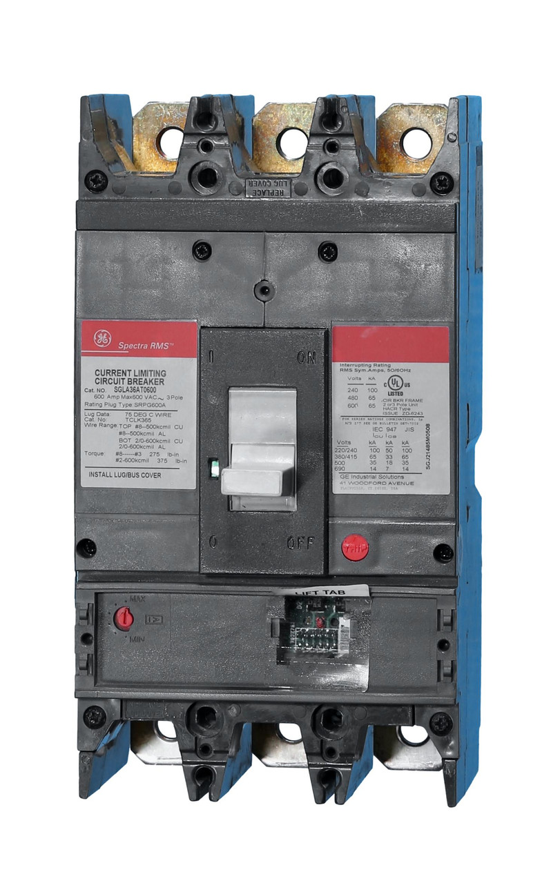 SGLA36AT0600 ABB Spectra Line RMS Circuit Breakers with new technology